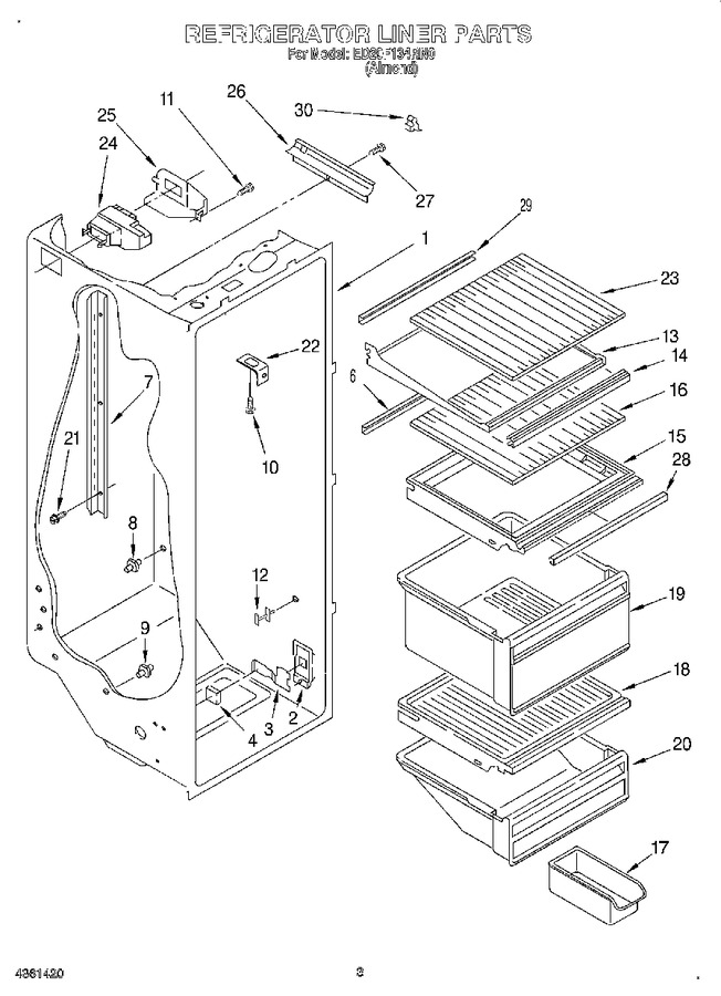 Diagram for ED20F134RN0