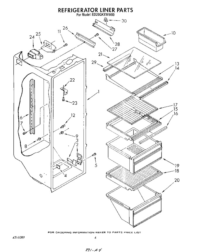 Diagram for ED20GKXWW00