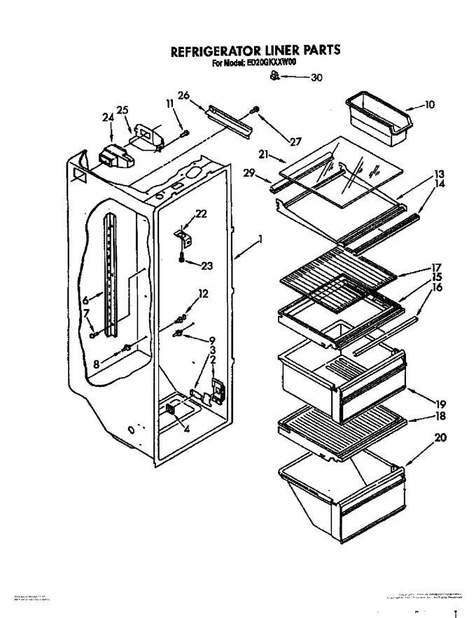 Diagram for ED20GKXXN00