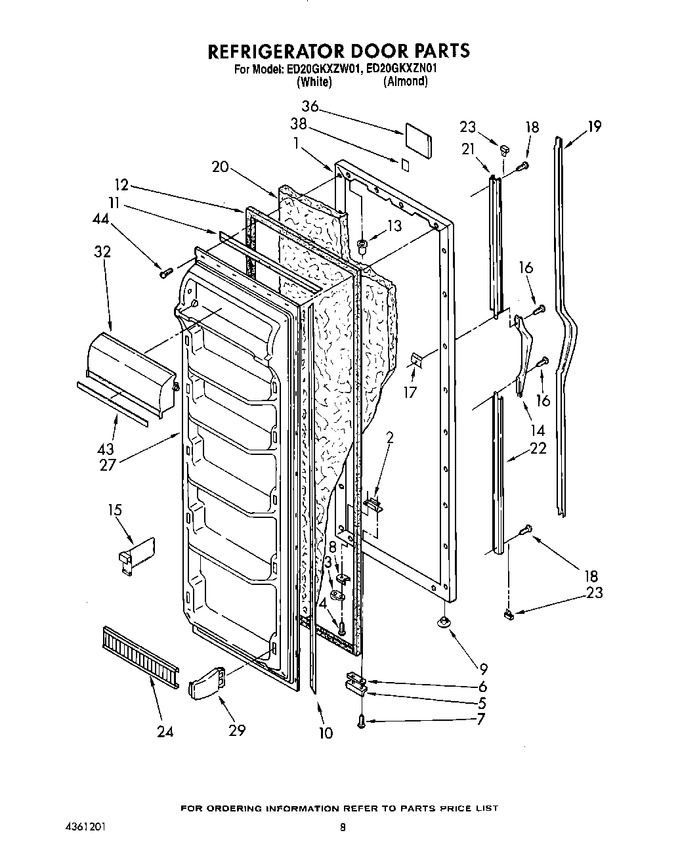 Diagram for ED20GKXZW01