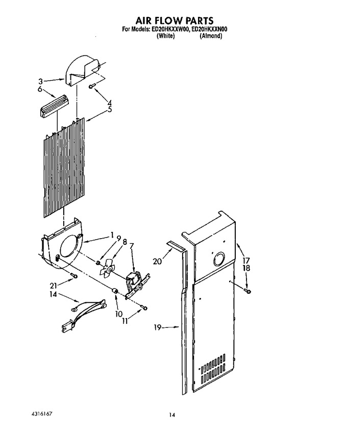 Diagram for ED20HKXXW00