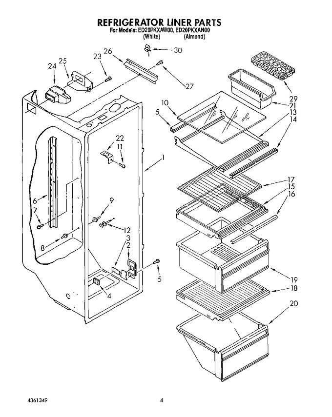 Diagram for ED20PKXAN00