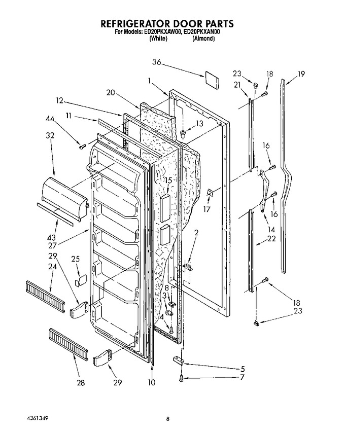 Diagram for ED20PKXAW00