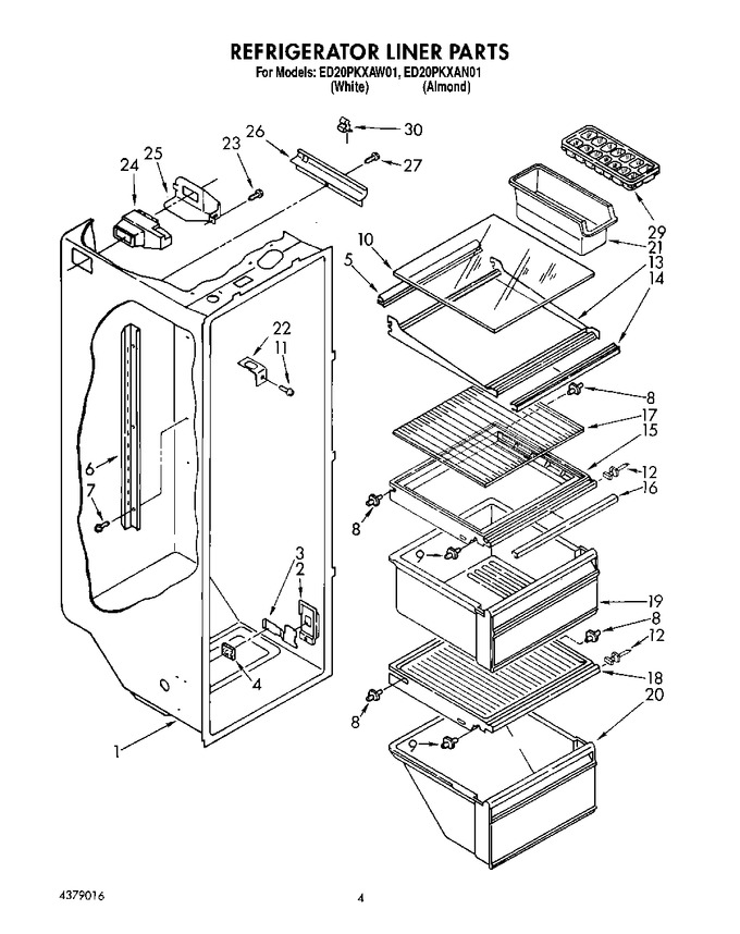 Diagram for ED20PKXAN01