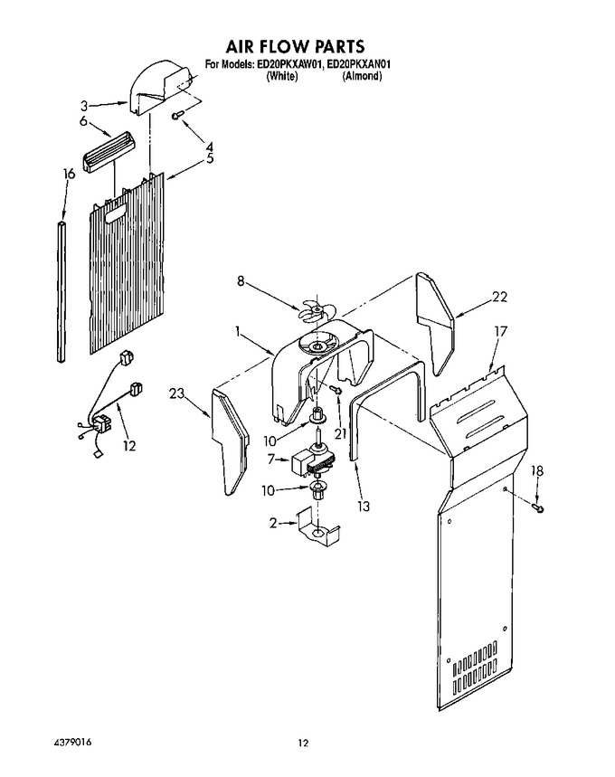 Diagram for ED20PKXAN01