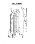 Diagram for 08 - Freezer Door