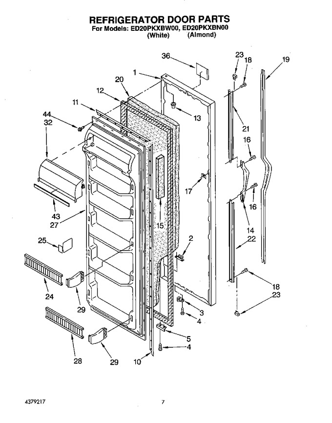 Diagram for ED20PKXBW00