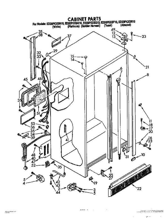 Diagram for ED20PKXSW10