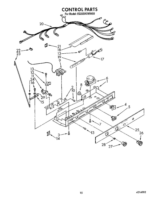 Diagram for ED20SKXWW00