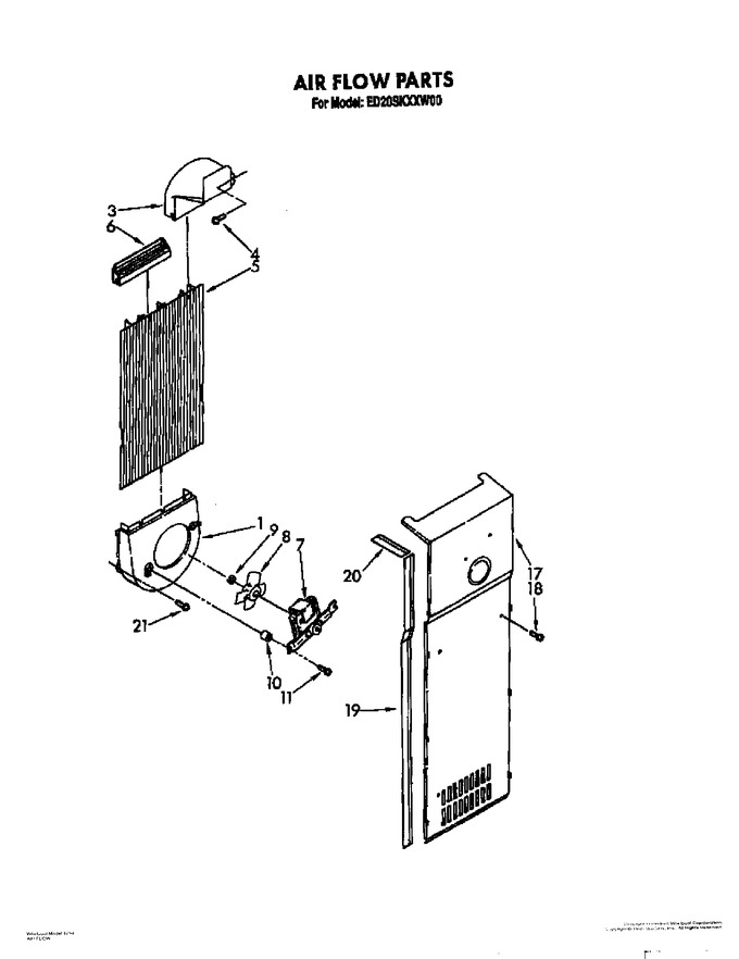 Diagram for ED20SKXXW00