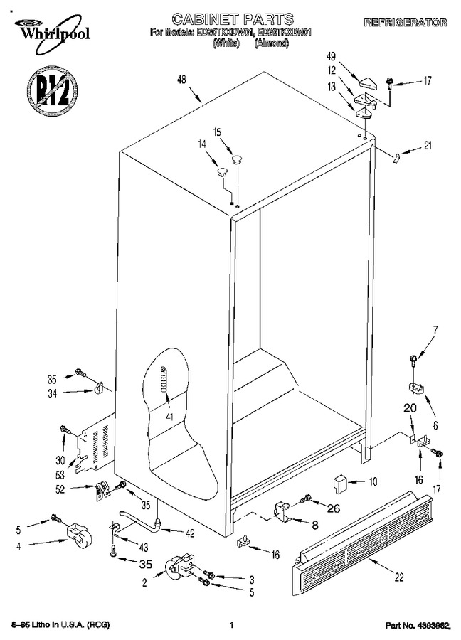 Diagram for ED20TKXDW01