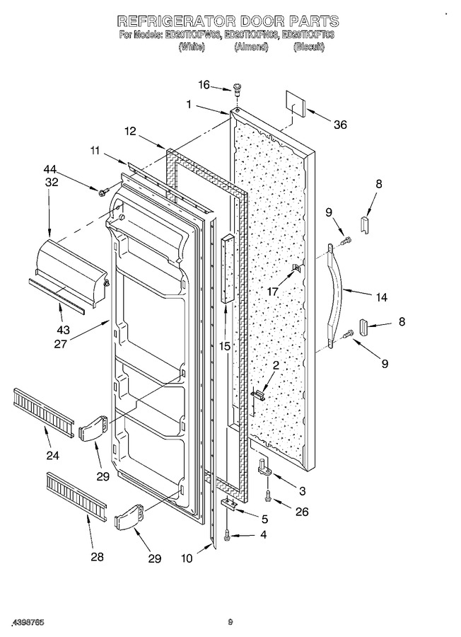 Diagram for ED20TKXFW03