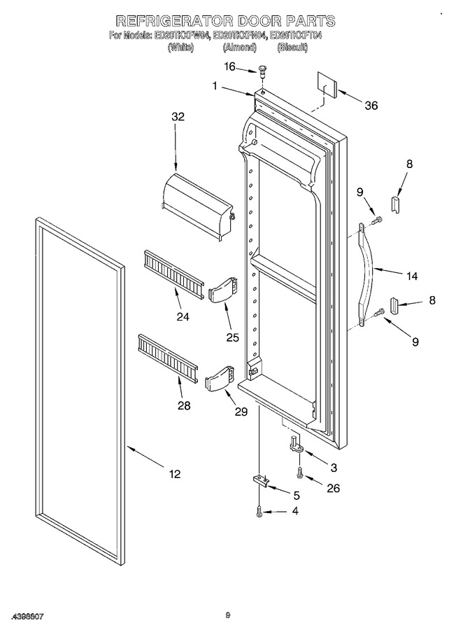 Diagram for ED20TKXFW04