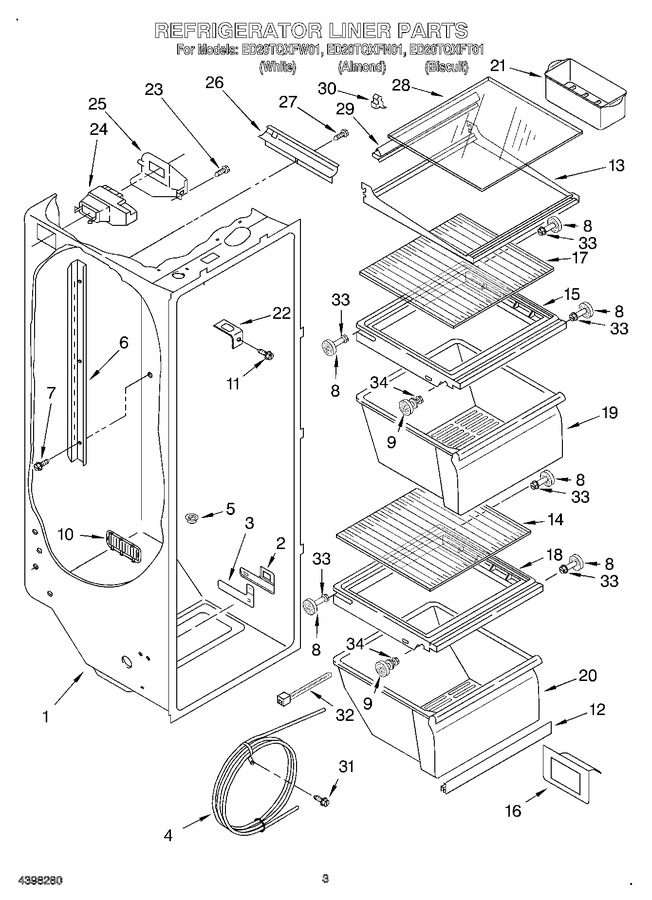 Diagram for ED20TQXFW01