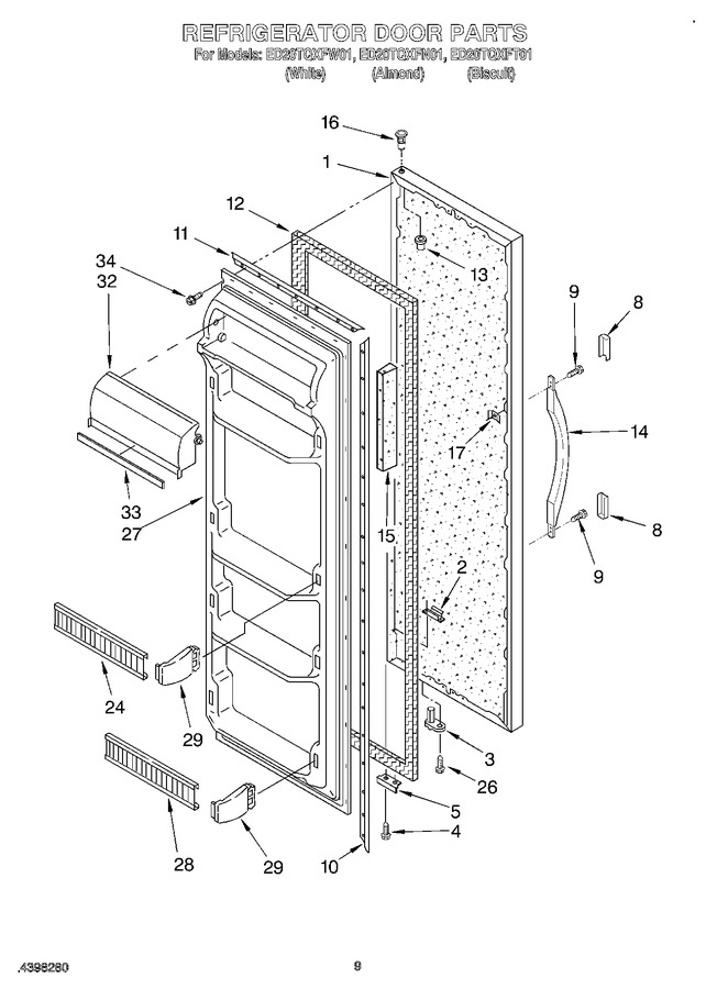 Diagram for ED20TQXFW01