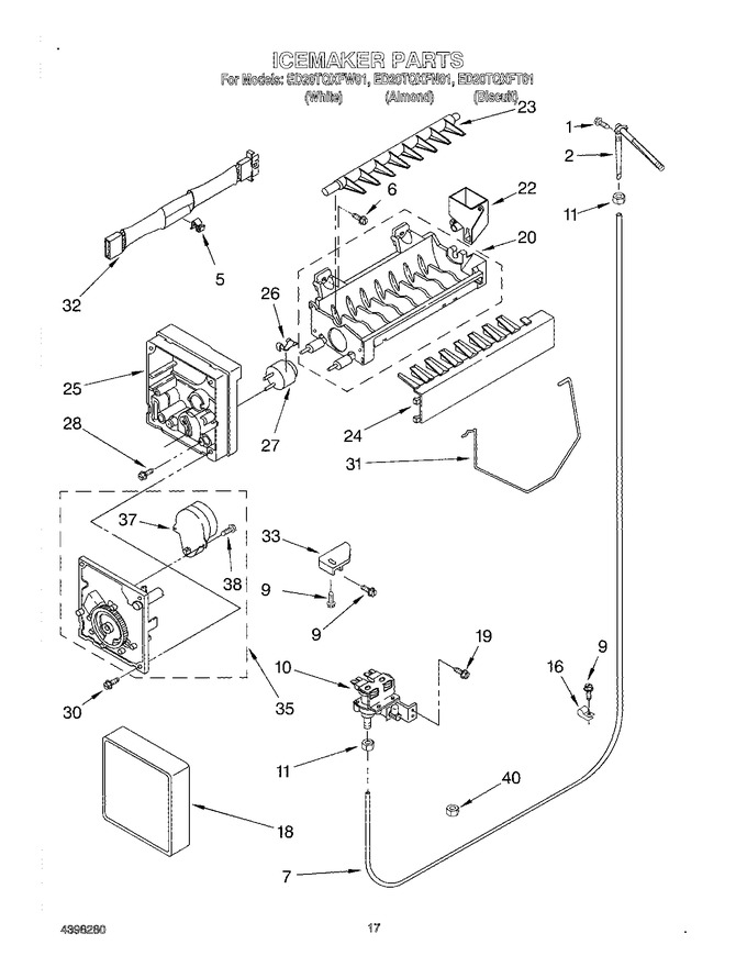 Diagram for ED20TQXFW01