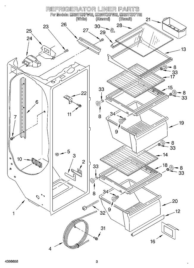 Diagram for ED20TQXFW02