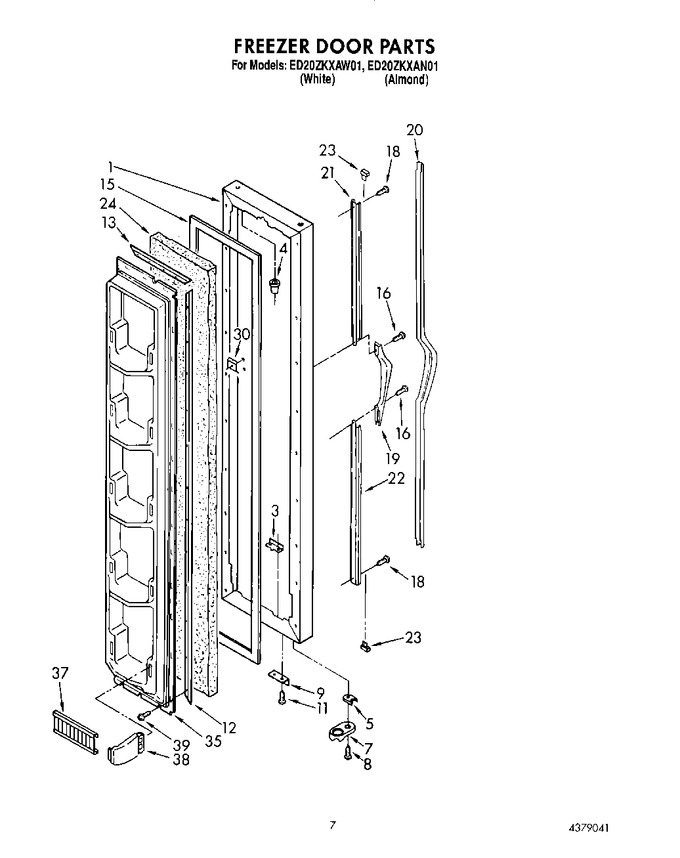 Diagram for ED20ZKXAW01