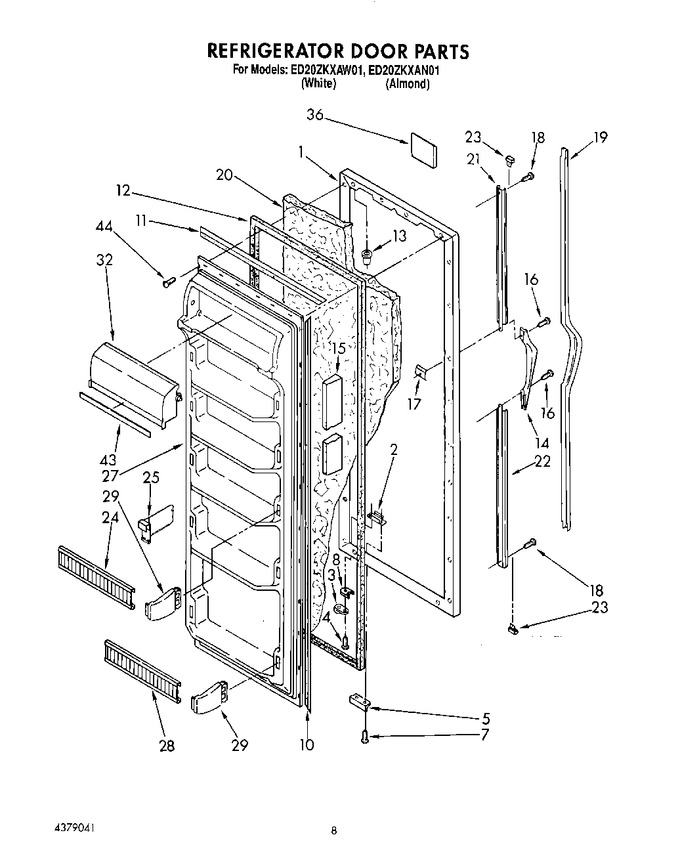 Diagram for ED20ZKXAN01