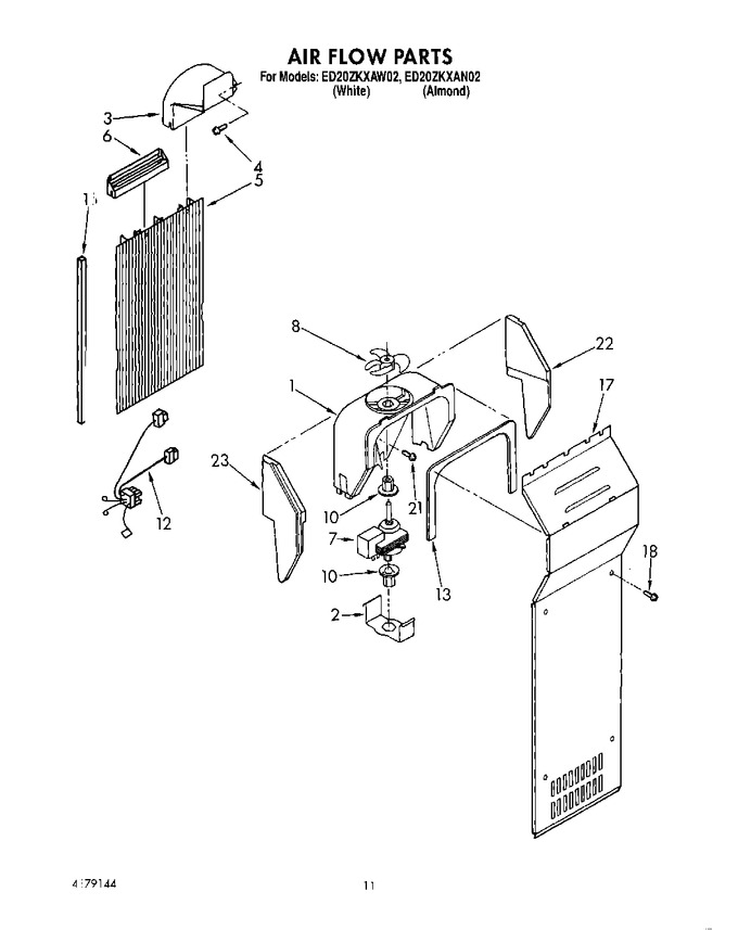 Diagram for ED20ZKXAN02