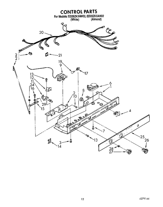 Diagram for ED20ZKXAW02