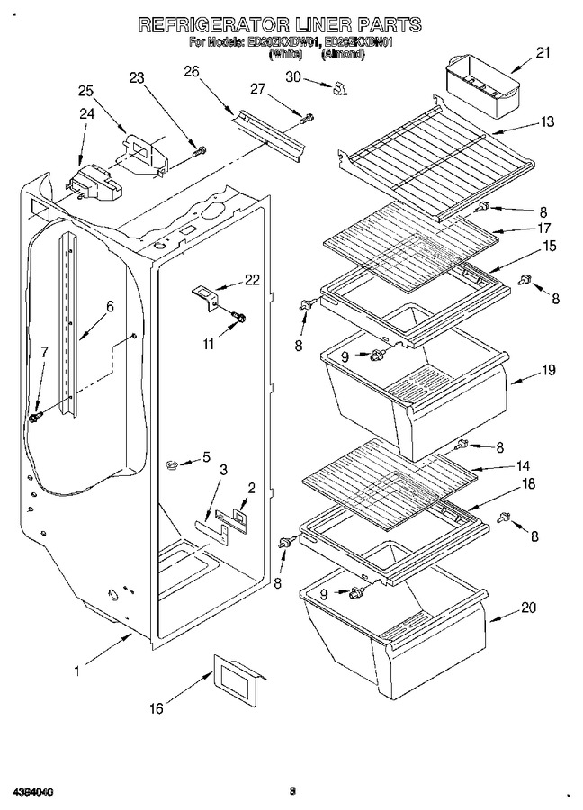 Diagram for ED20ZKXDW01