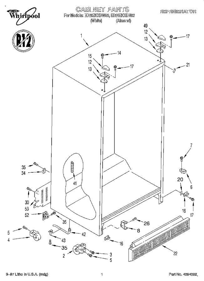 Diagram for ED20ZKXDW03