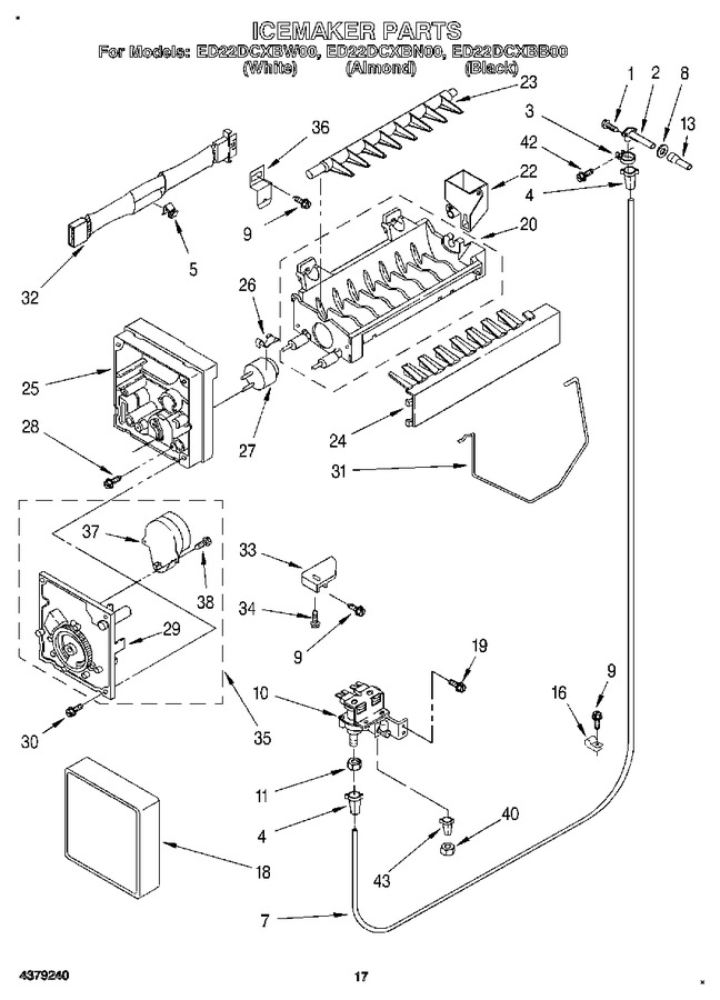 Diagram for ED22DCXBB00