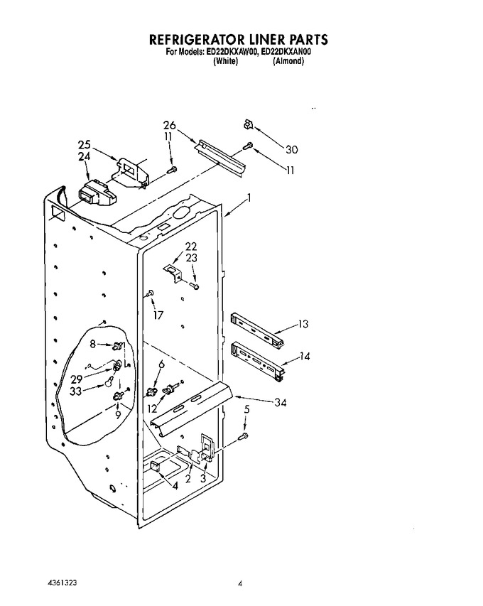 Diagram for ED22DKXAN00