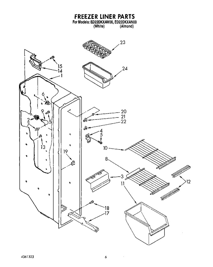 Diagram for ED22DKXAN00