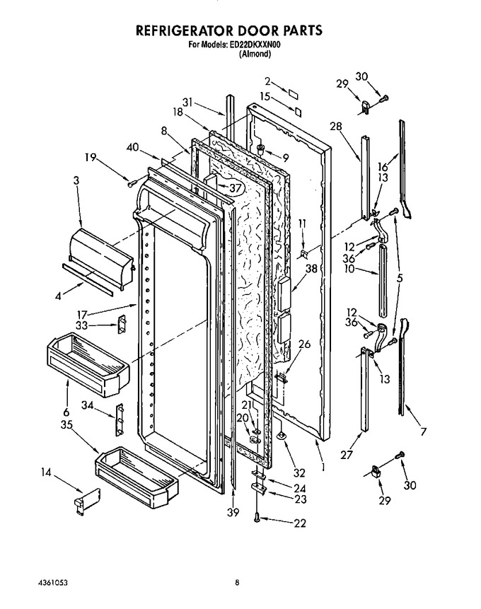 Diagram for ED22DKXXW00