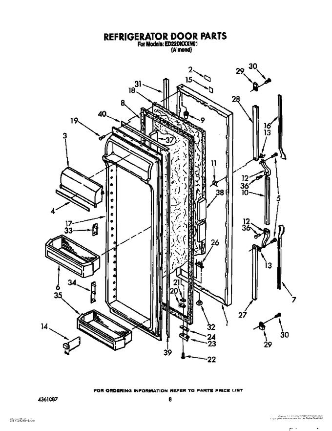 Diagram for ED22DKXXW01