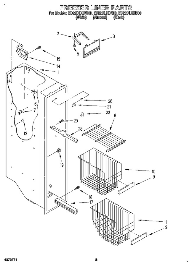 Diagram for ED22DLXDB00