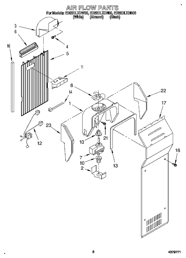 Diagram for ED22DLXDB00