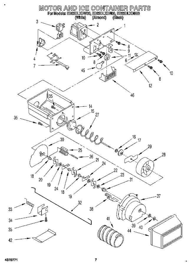 Diagram for ED22DLXDB00