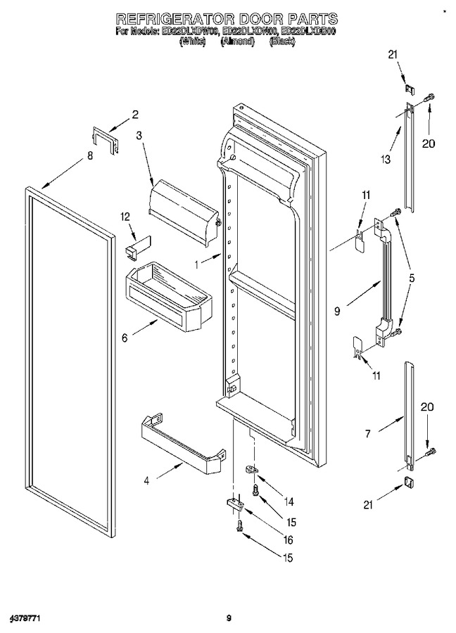 Diagram for ED22DLXDB00