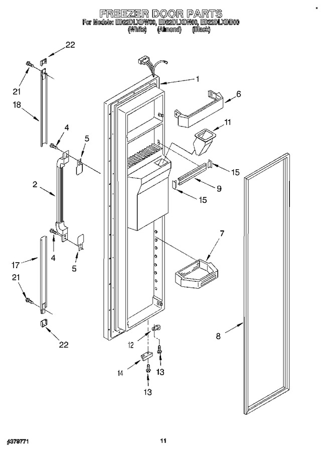 Diagram for ED22DLXDN00