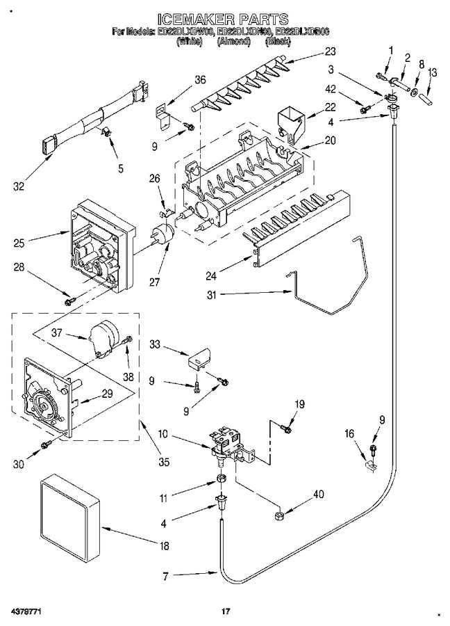 Diagram for ED22DLXDB00