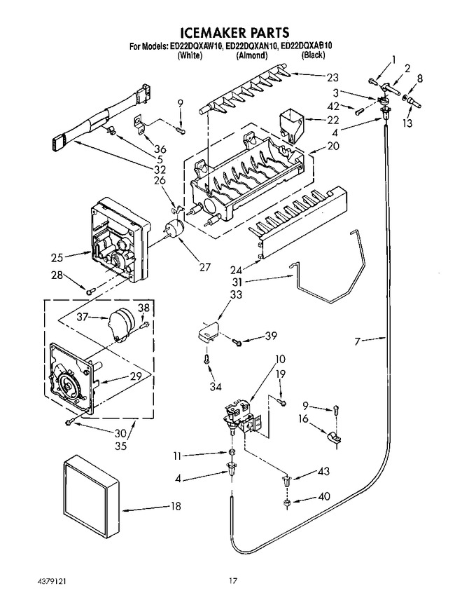 Diagram for ED22DQXAW10