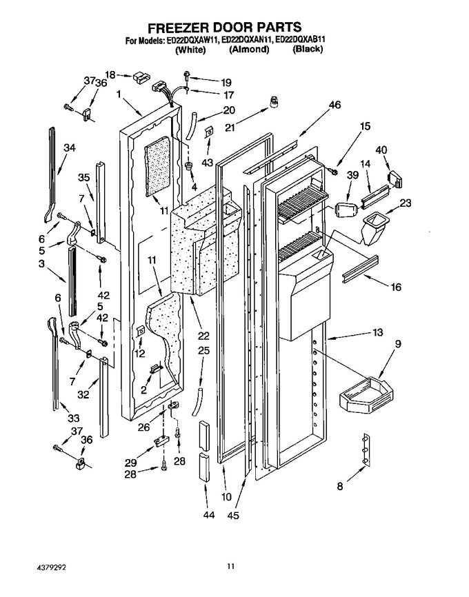 Diagram for ED22DQXAN11