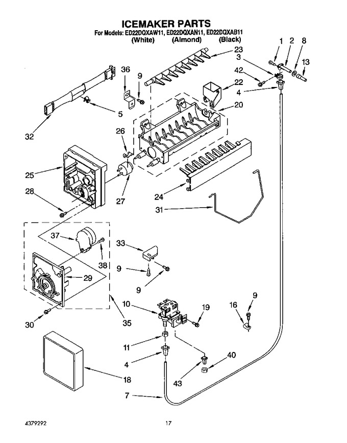 Diagram for ED22DQXAN11