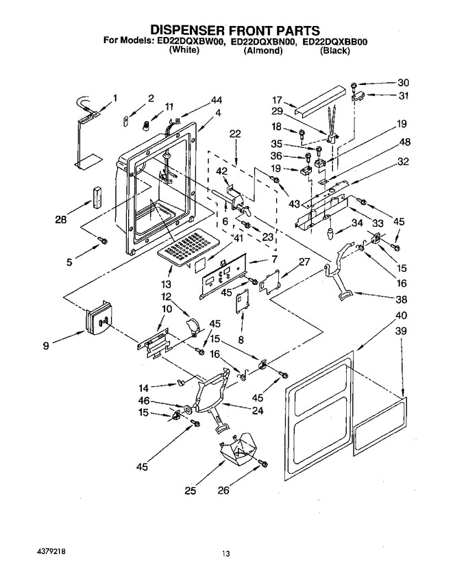 Diagram for ED22DQXBB00