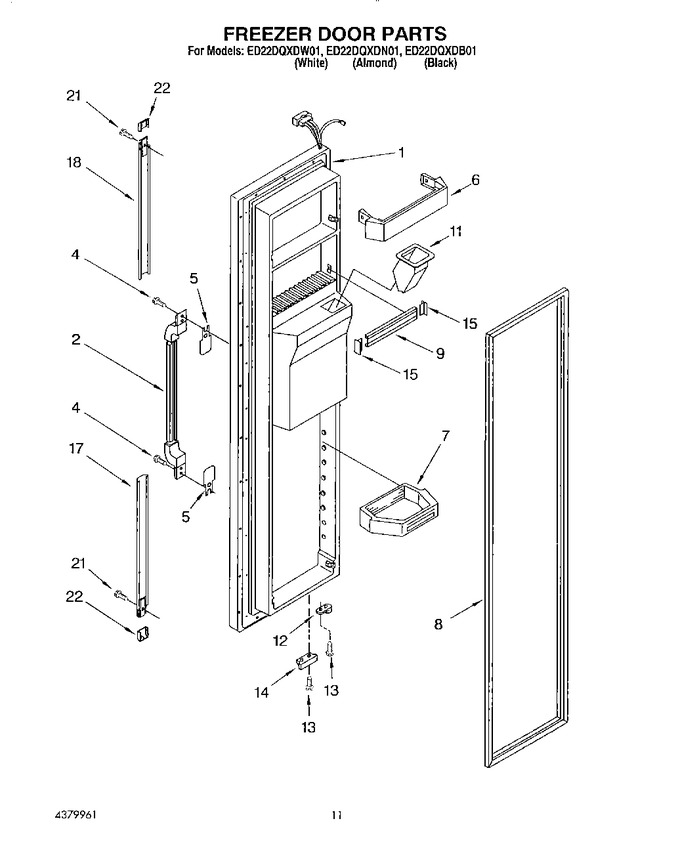 Diagram for ED22DQXDW01