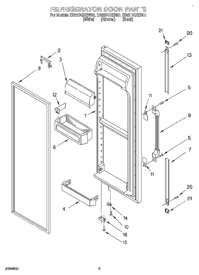 Diagram for ED22DQXEW03