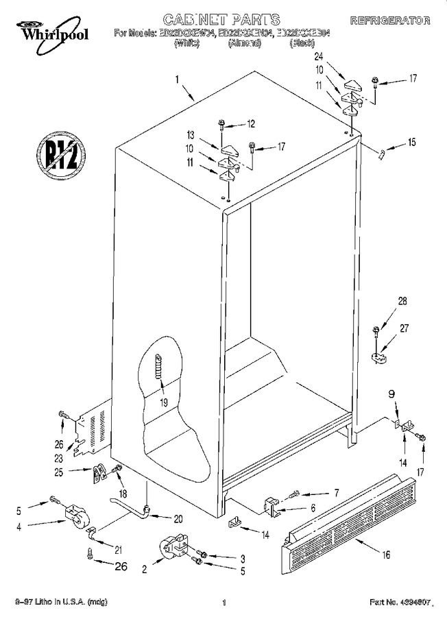 Diagram for ED22DQXEB04