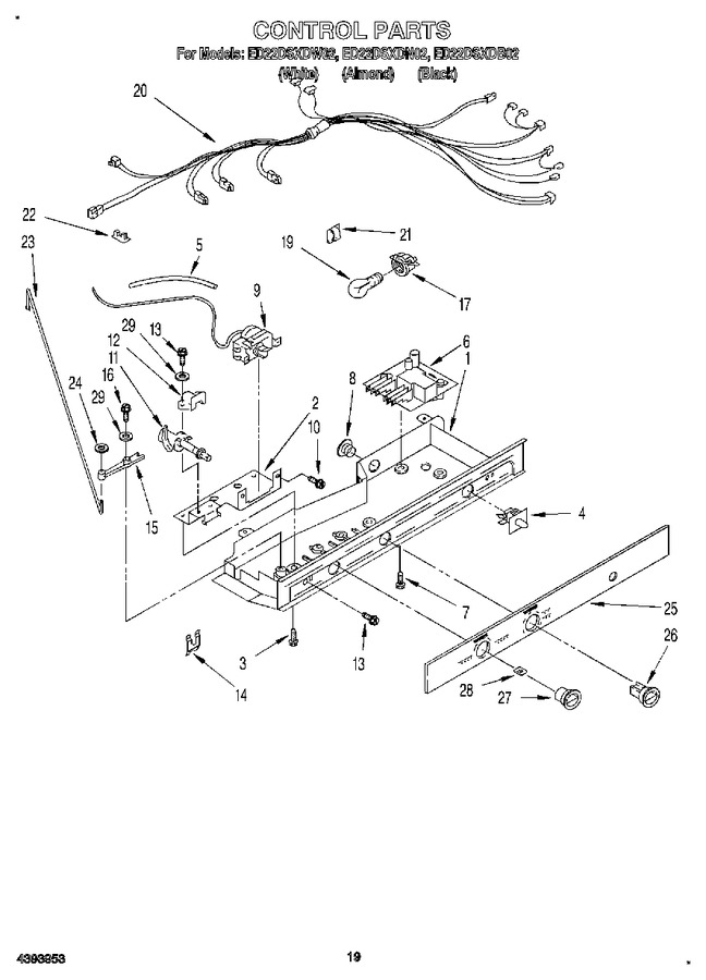 Diagram for ED22DSXDW02