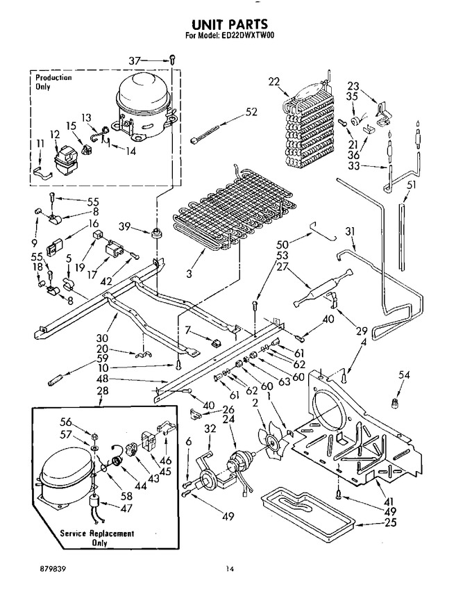 Diagram for ED22DWXTF00