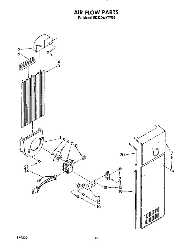 Diagram for ED22DWXTG00