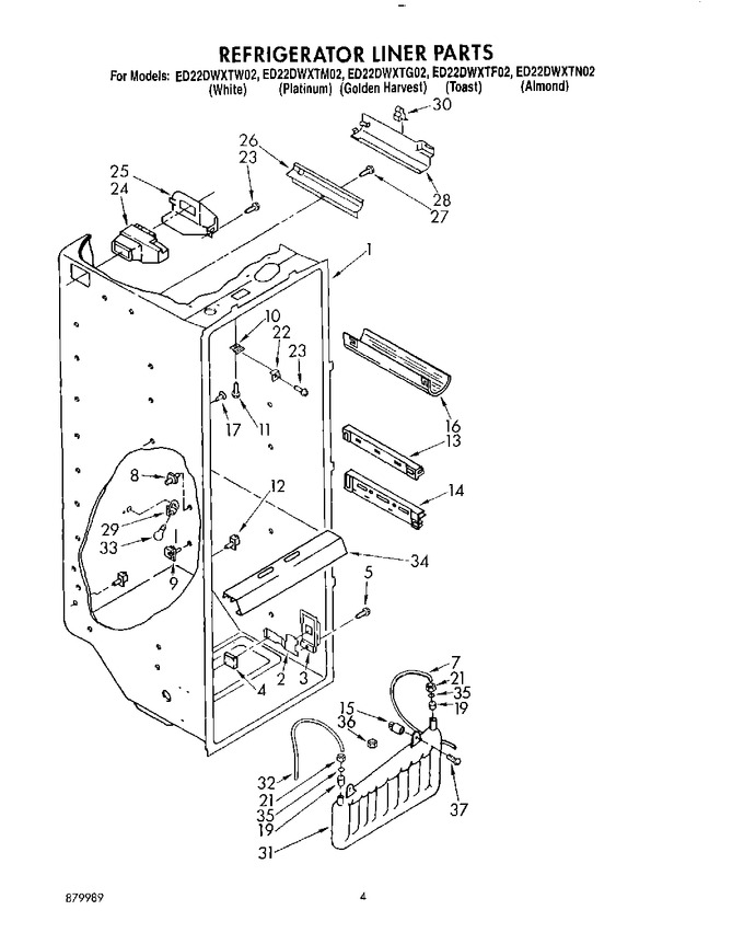 Diagram for ED22DWXTW02