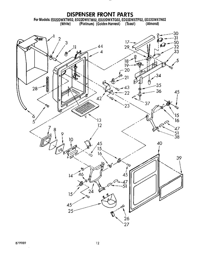 Diagram for ED22DWXTN02